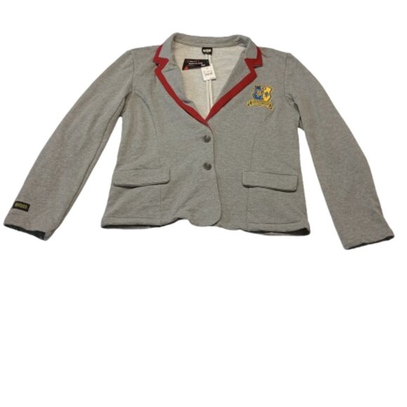 Women's Target Exclusive Beetlejuice Astrid Graphic Blazer - Heather Gray XL NWT - Picture 6 of 10